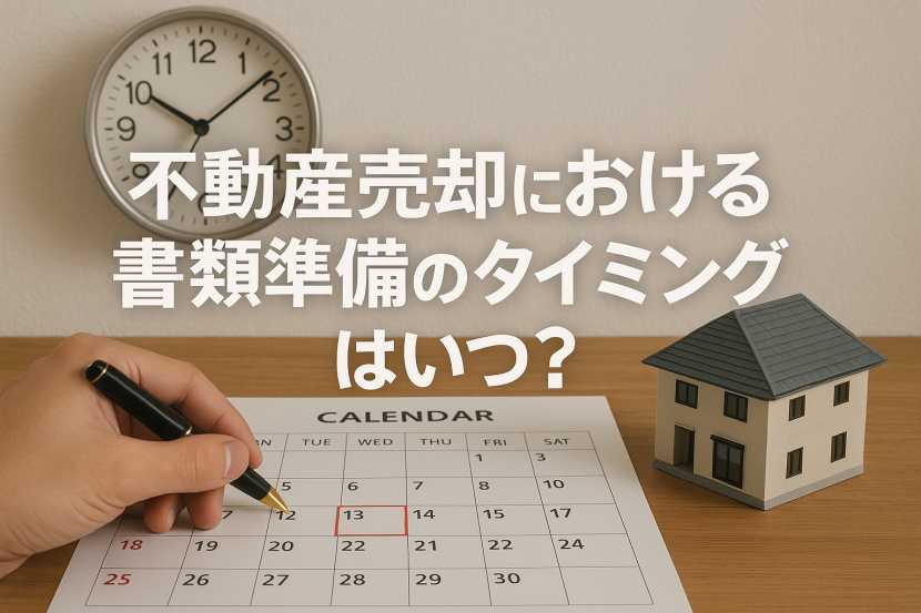 不動産売却 契約 必要書類1