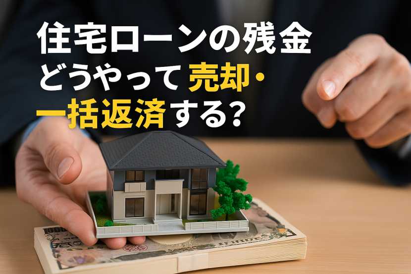 住宅ローン 参勤 売却 方法
