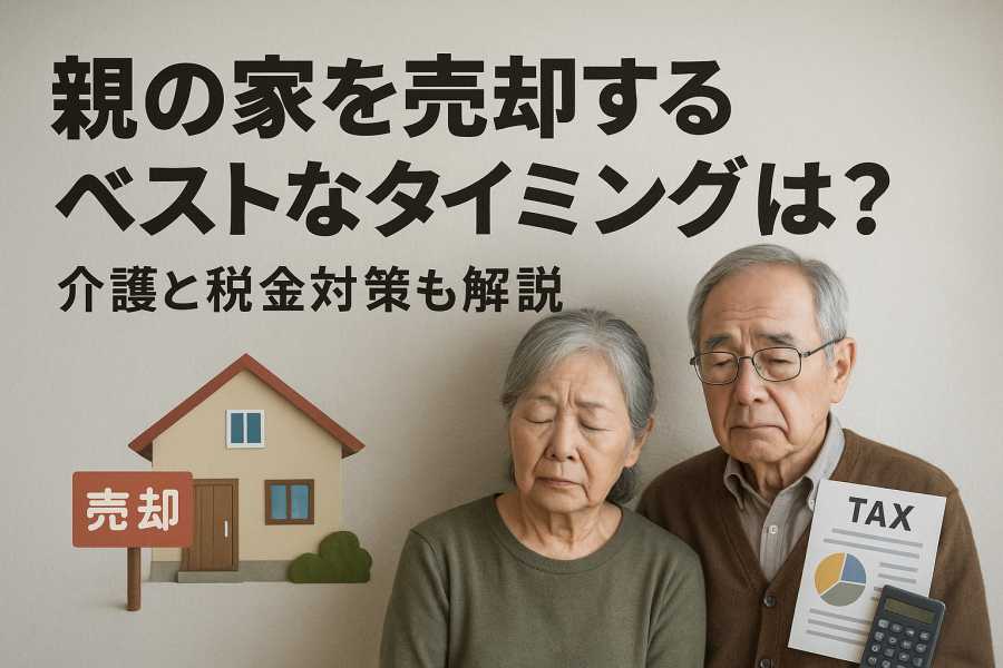 親の家 売却 タイミング 介護