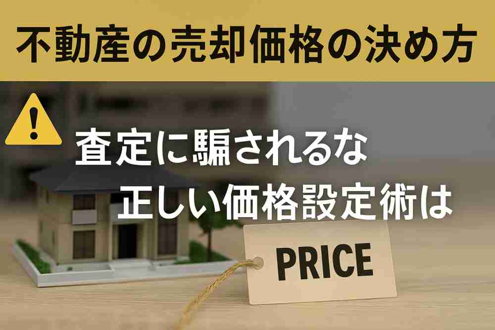 不動産 売却価格 決め方