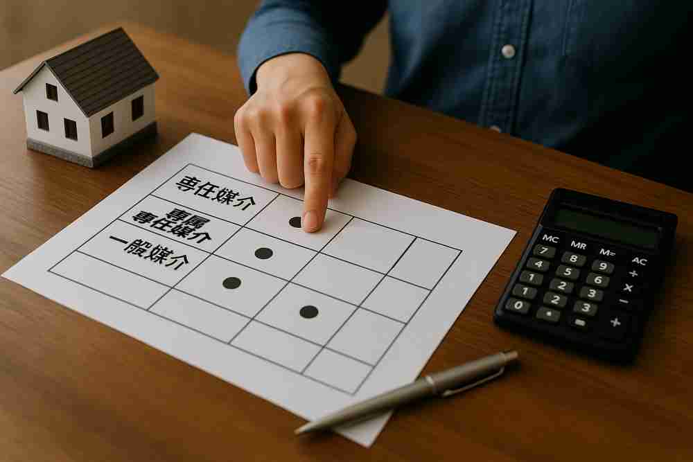 不動産売却 専任媒介 一般媒介 専属専任媒介 違い