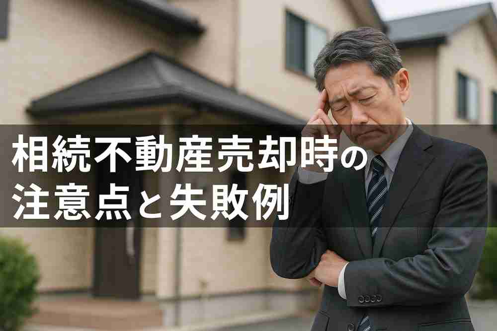 相続不動産 売却 流れ 注意点3