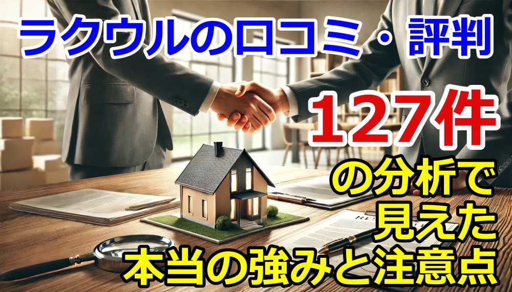 ラクウルの口コミ評判｜127件の分析で見えた本当の強みと注意点