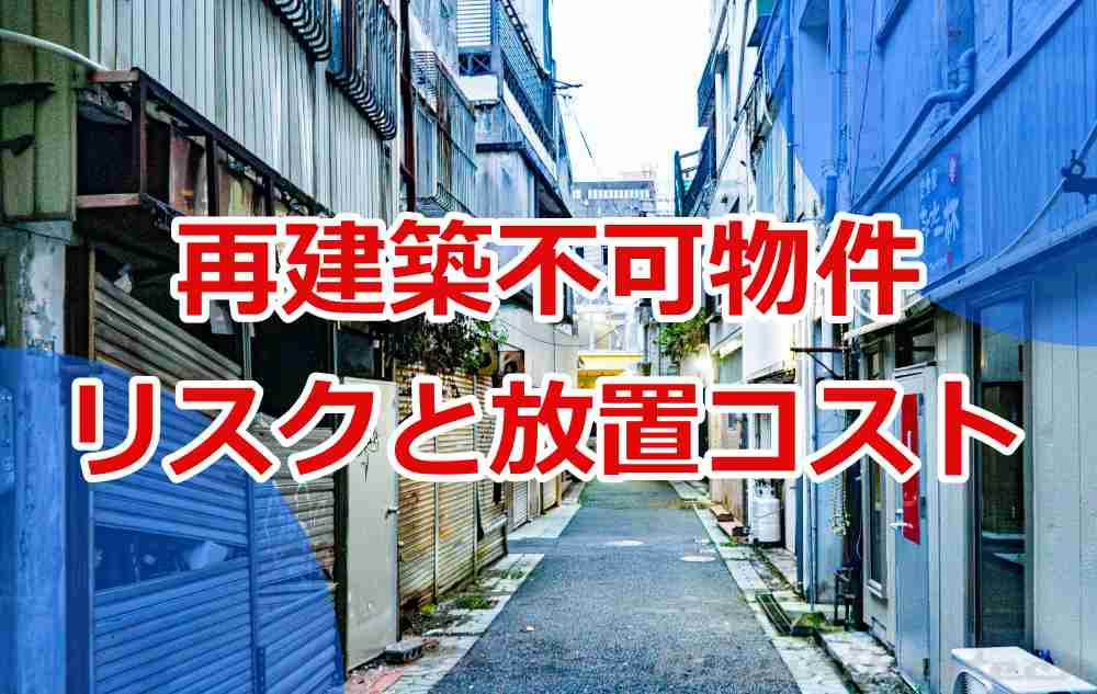 再建築不可物件はどうなる？所有リスクと放置コスト