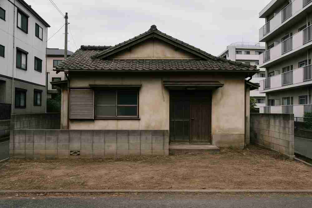 古家付き土地 売却1