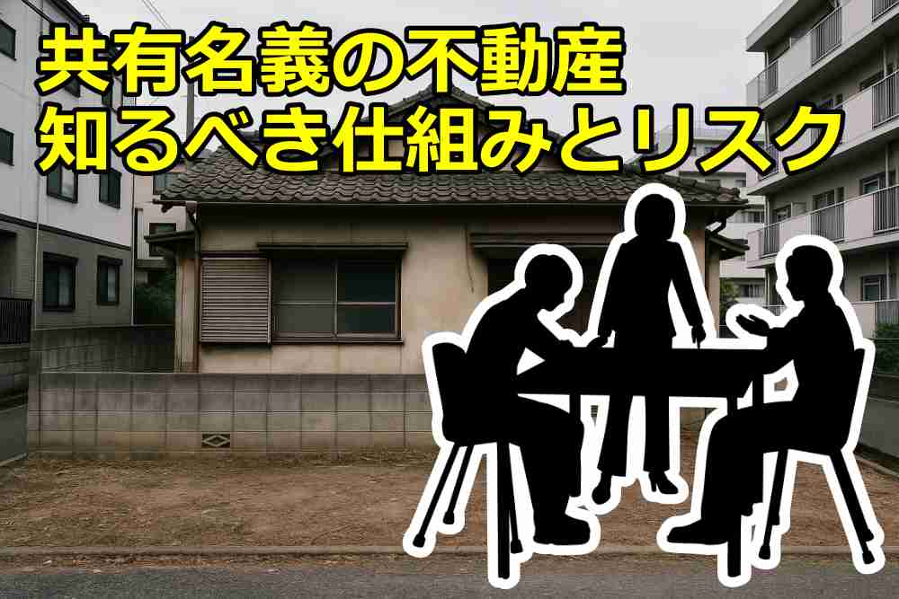 共有名義 不動産 売却 ローン 離婚 相続トラブル１