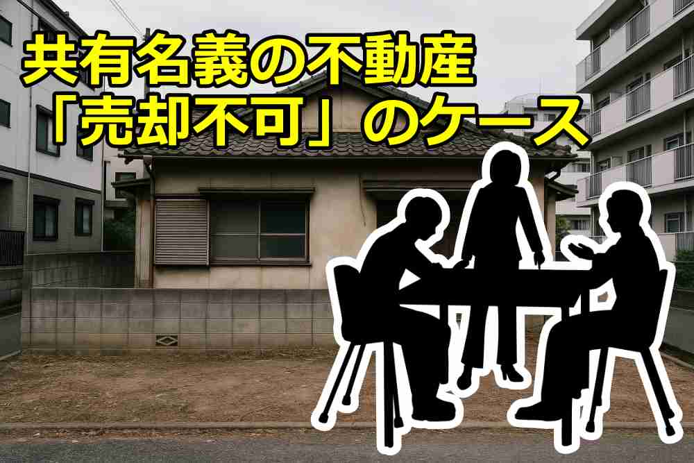 共有名義 不動産 売却 ローン 離婚 相続トラブル３