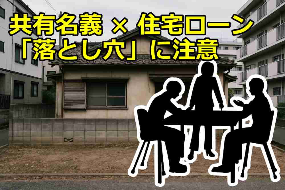 共有名義 不動産 売却 ローン 離婚 相続トラブル４