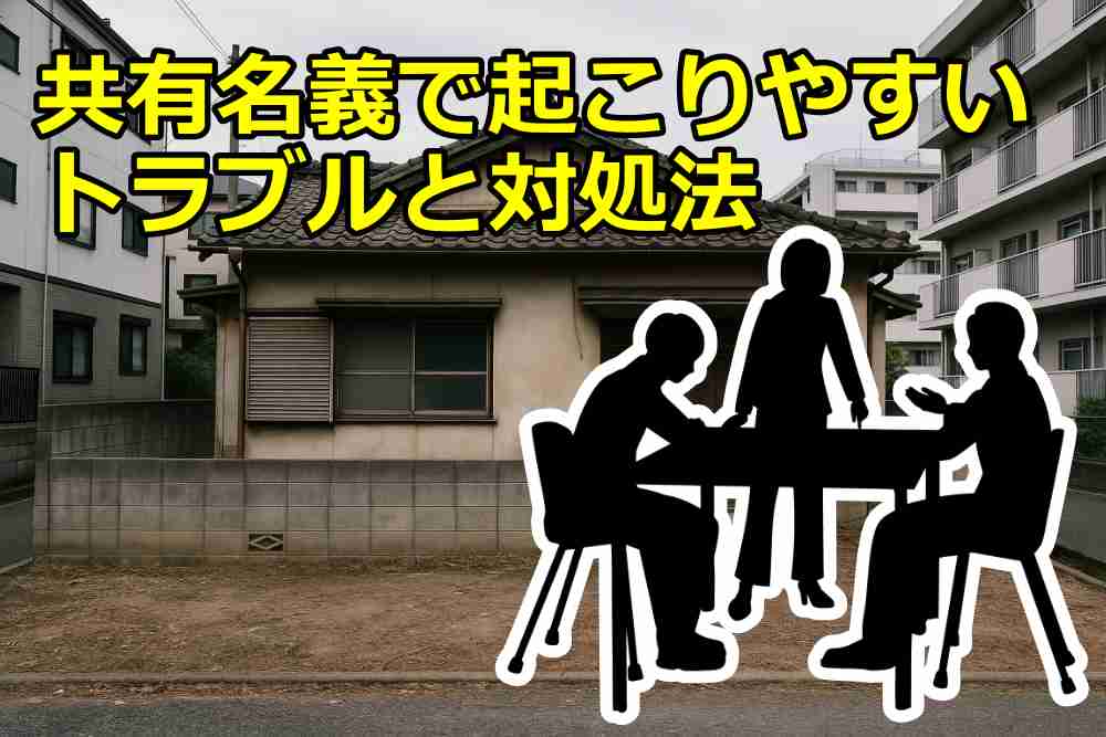 共有名義 不動産 売却 ローン 離婚 相続トラブル７