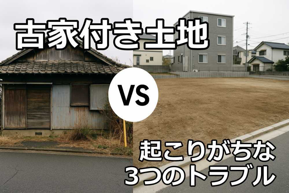 古家付き土地 売却 トラブル2