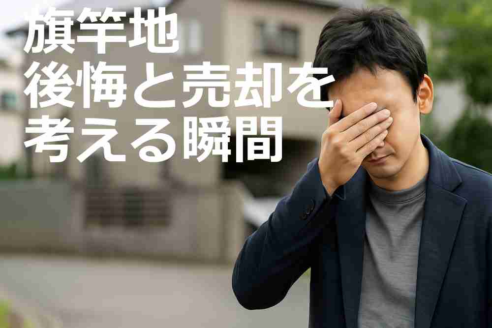 旗竿地 後悔 売れない3