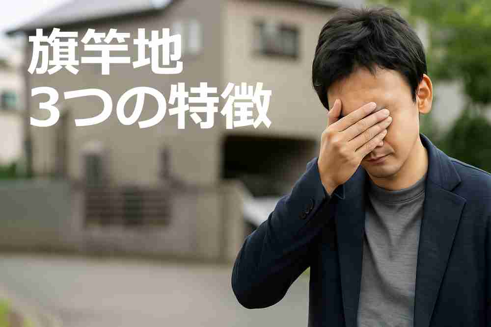 旗竿地 後悔 売れない１