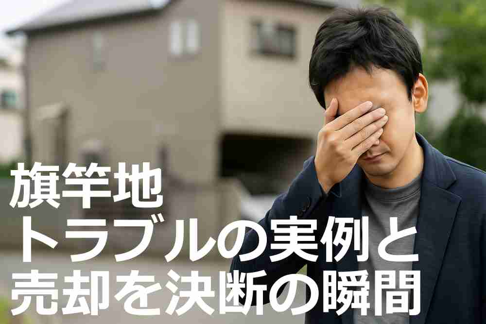 旗竿地 後悔 売れない５