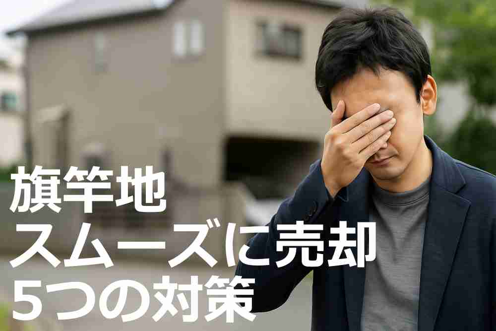 旗竿地 後悔 売れない７