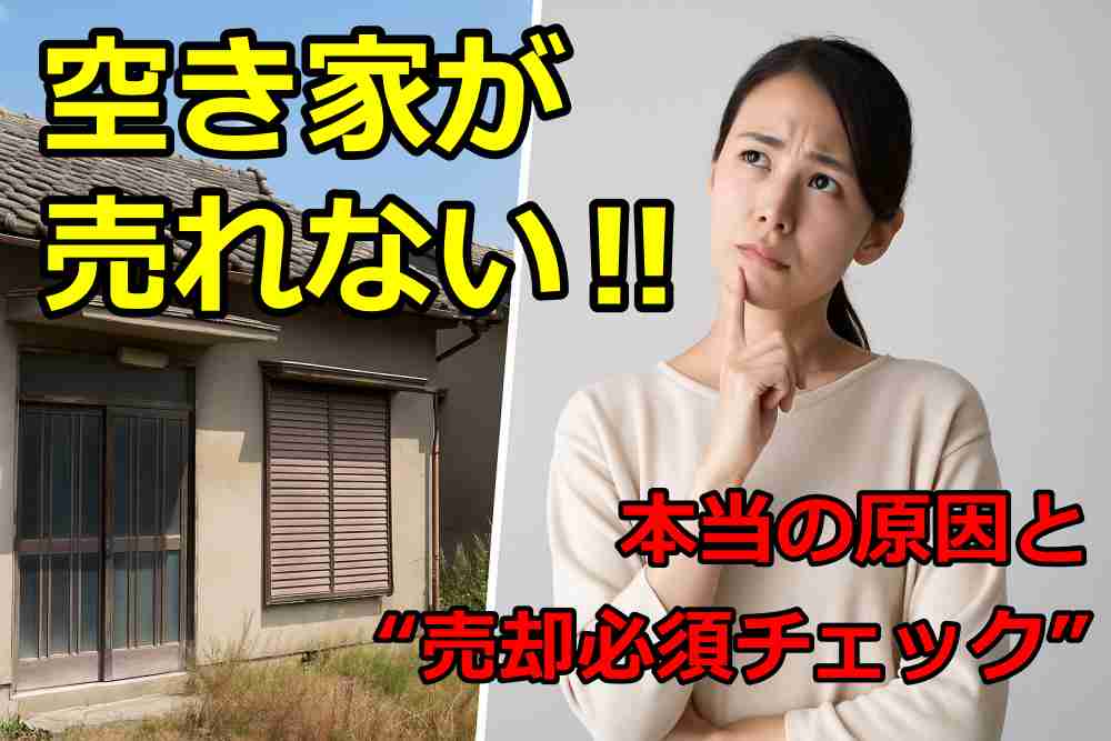 空き家 売れない 原因