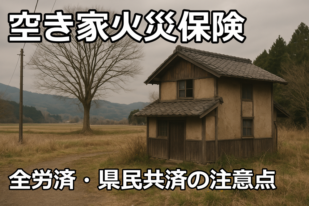 空き家 火災保険4