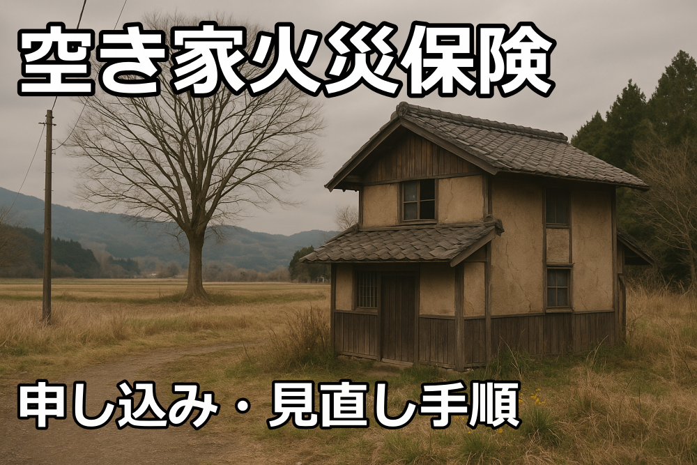 空き家 火災保険6