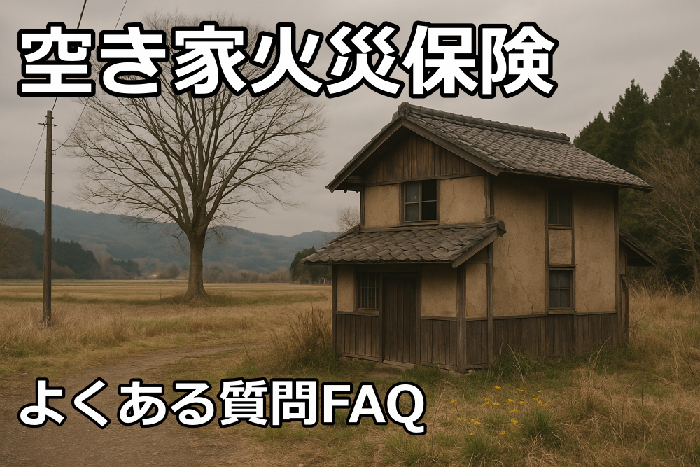 空き家 火災保険7