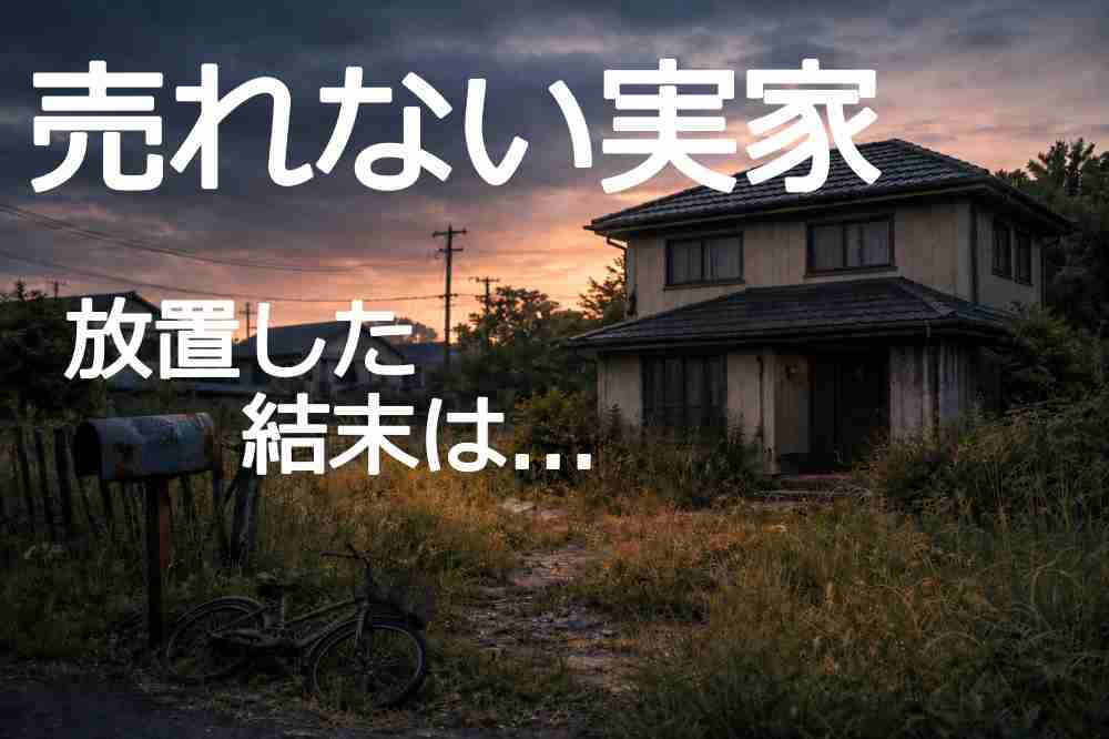 売れない実家の放置した結末