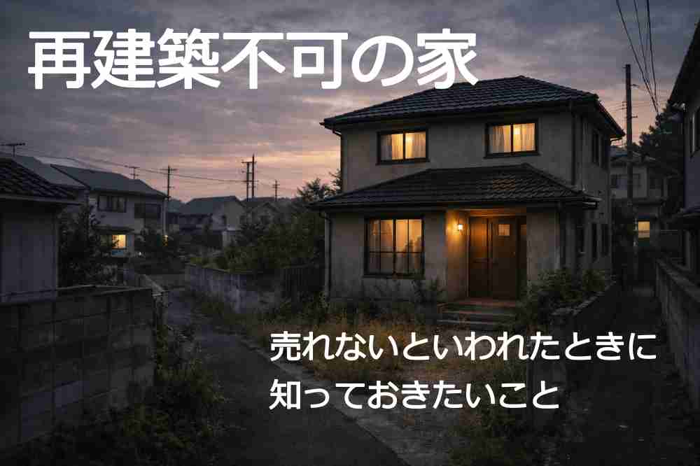 再建築不可の家