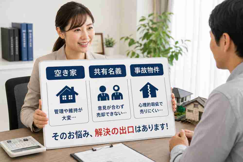 訳あり物件の売却・買取ガイド｜空き家・共有名義・事故物件の出口は？
