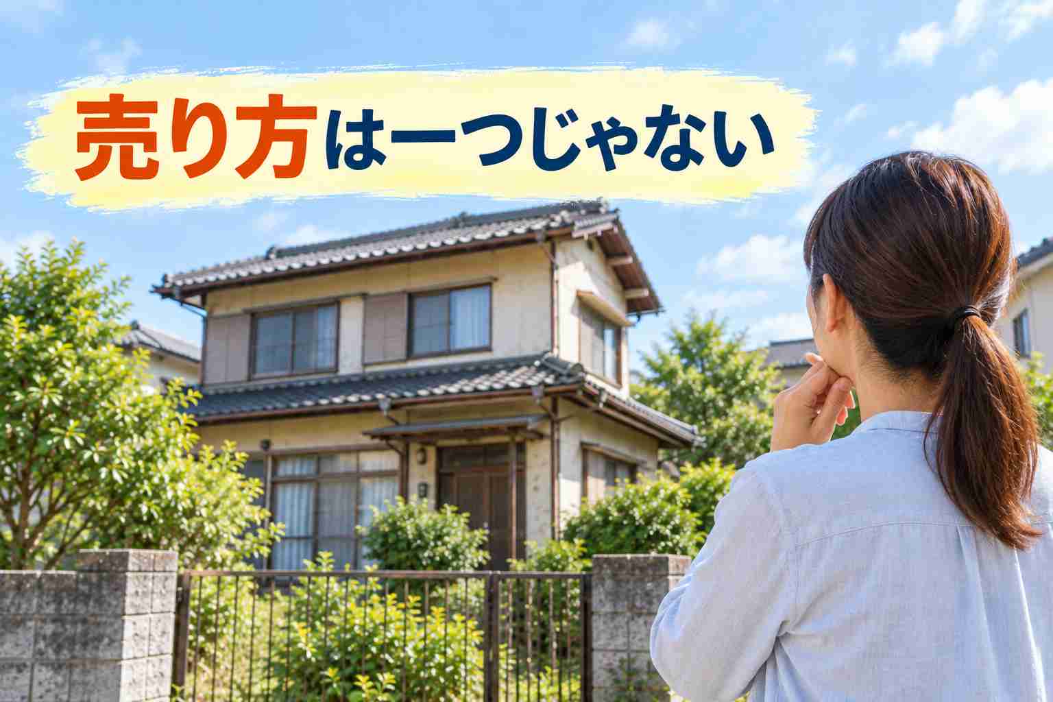 古い家を売るための4つの選択肢1
