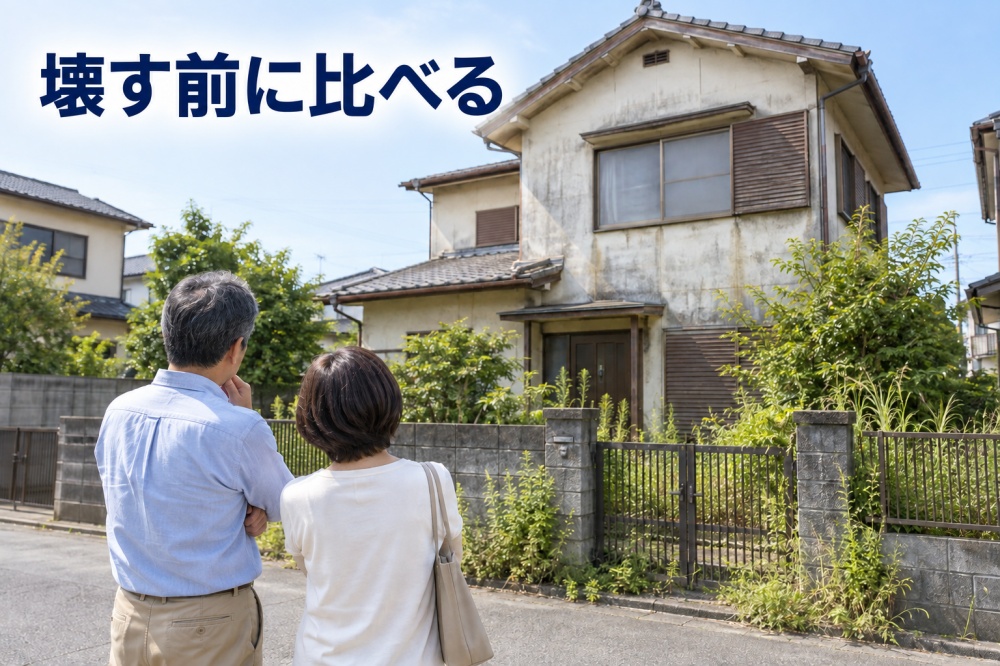 売れない家を解体すべきか判断する方法1