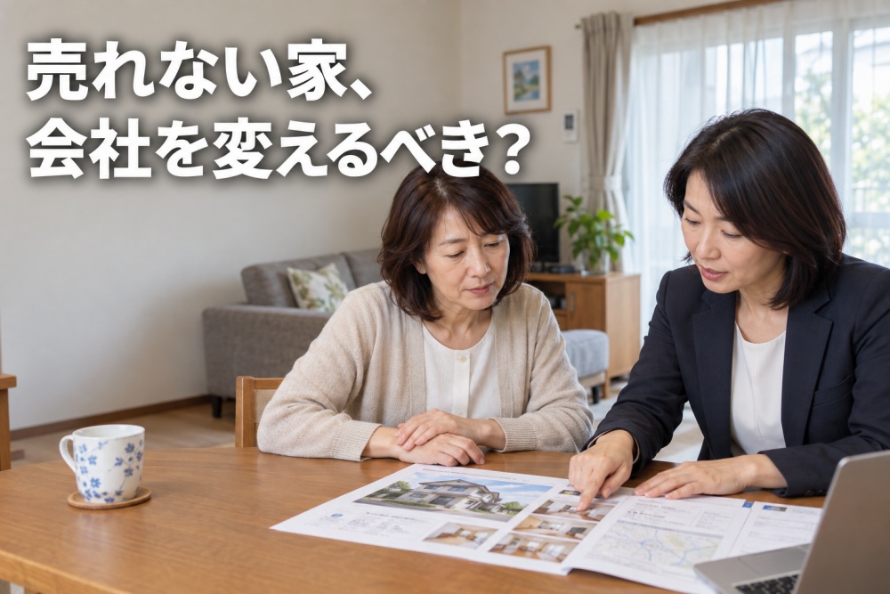 家が売れないとき不動産会社を変える2