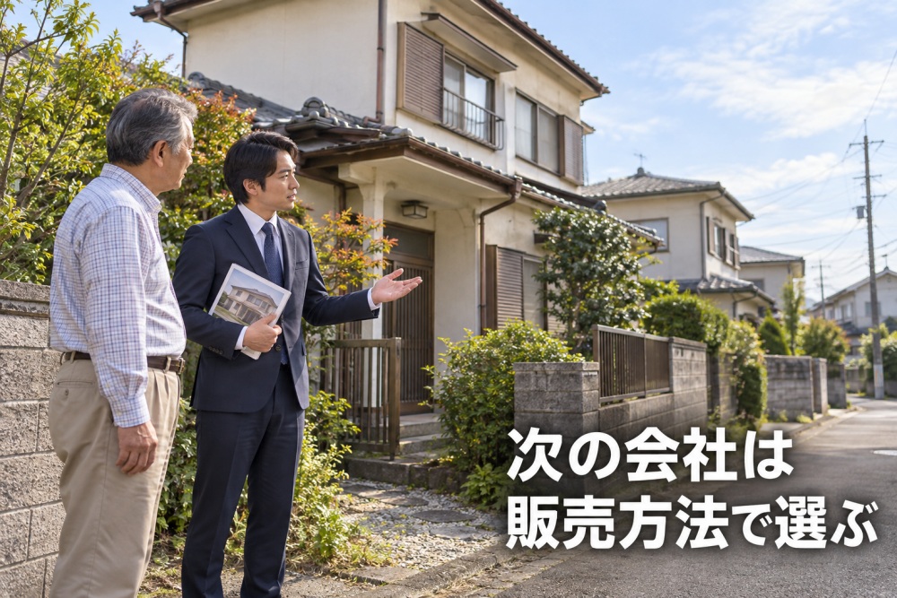 家が売れないとき不動産会社を変える5